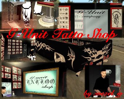 -=G-Unit Tattoo Shop=-